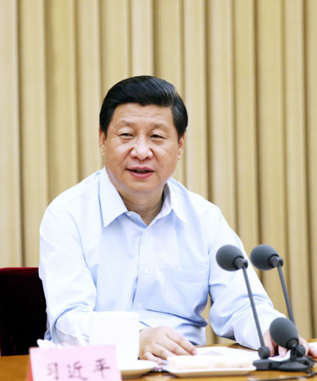 6月28日，中共中央總書記、國家主席、中央軍委主席習(xí)近平在全國組織工作會議上發(fā)表重要講話。新華社記者 鞠鵬 攝