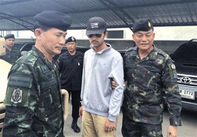 9月1日，泰國警方在泰國與柬埔寨邊境抓獲曼谷爆炸案主要嫌疑犯。圖/CFP