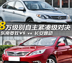 8萬元級自主對決！菱致V5對比長安逸動