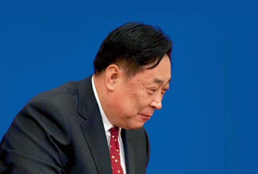張力軍從環(huán)保部副部長任上退休兩年多后，被中紀(jì)委宣布接受組織調(diào)查。資料圖