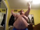 肥男激情大跳B(niǎo)aauer神曲Harlem Shake！